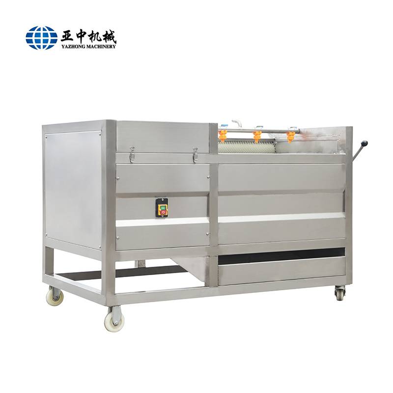 Yazhong Carrot Fruit Cleaning Blueberry Strawberry Apple Vegetable Washing Machine Commercial Fruit Washer